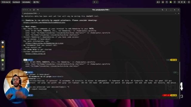 Instalar Homebrew en GNU/Linux смотреть онлайн