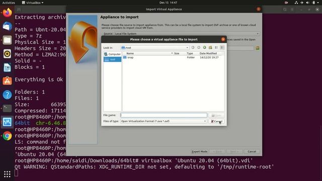 Cara Download Ubuntu vmd dan cara Importnya ke dalam virtualbox смотреть онлайн