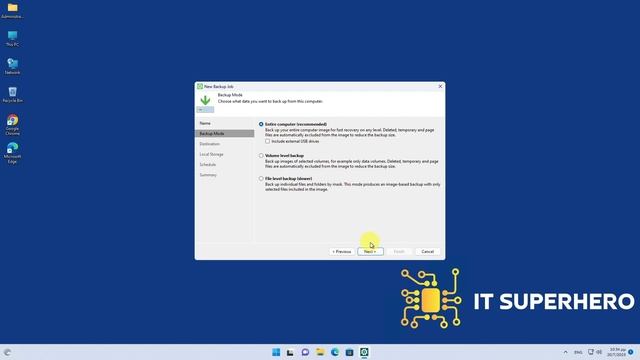 How To Backup Windows 10 / 11 for Free with Veeam Agent. смотреть онлайн