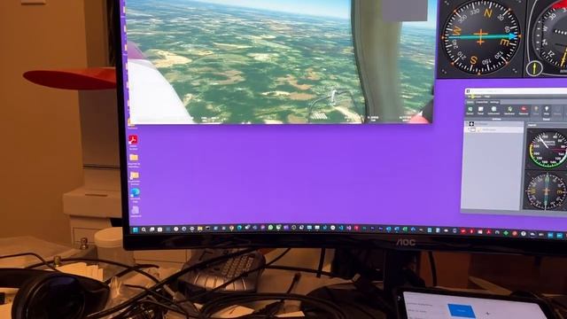 Initial testing of Air Manager with MS Flight Simulator on Windows смотреть онлайн