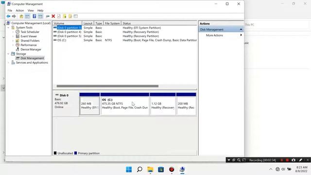 MUDAH‼️MEMBUAT LOCAL DISK PADA WINDOWS 11 смотреть онлайн