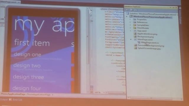 Разработка для Windows Phone 7 (Михаил Черномордиков на ADD-2010) смотреть онлайн