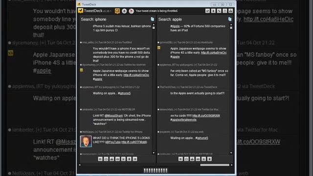 Бешеный Twitter на презентации iPhone 4S смотреть онлайн