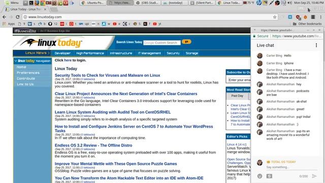 Linux Smartphones LIVE смотреть онлайн