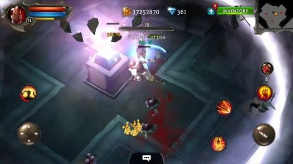 Dungeon Hunter 4 Android gameplay