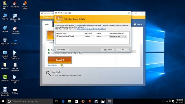 How to Fix Potentially Harmful Software Detected Error in Windows 10 смотреть онлайн
