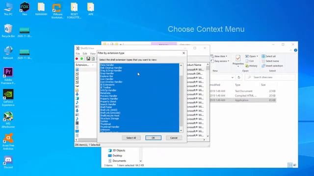 How to disable / remove context menu items with shellexview смотреть онлайн