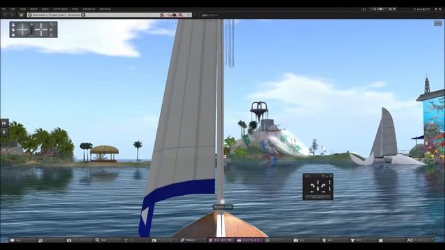 Mega & Bullet opensim grid test 2 with mesh yacht смотреть онлайн