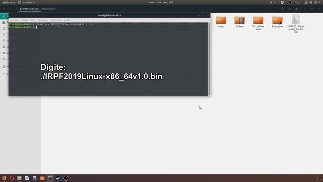 Instalar IRPF 2019 Ubuntu 18.04 & 18.10 смотреть онлайн