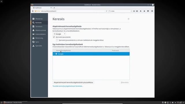 Linux Mind - Ötpercesek - #02 - Google kereső hozzáadása a Firefoxhoz смотреть онлайн