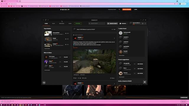 How to friend someone on FACEIT - Dynamic Tutorials смотреть онлайн