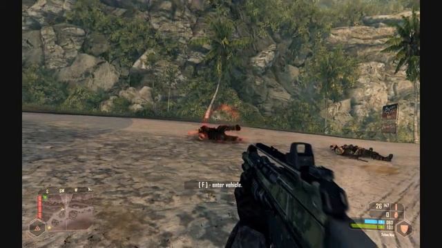 Gtx275 Sli running Crysis Warhead maxxed смотреть онлайн