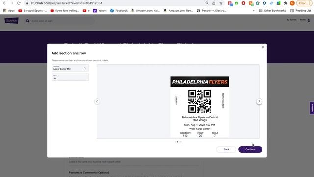 STUBHUB GLITCH - does not allow seat # change смотреть онлайн