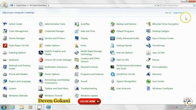 Class 39 | How to Set Control Panel in Windows 7 in Hindi? | Digital Literacy Complete Course смотреть онлайн