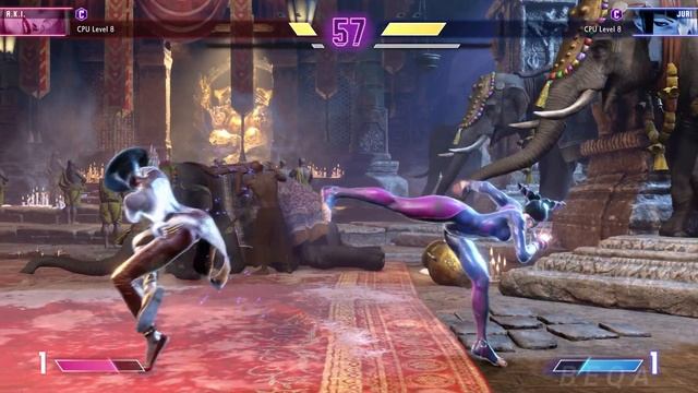 Street Fighter 6 - A.K.I vs JURI Gameplay смотреть онлайн