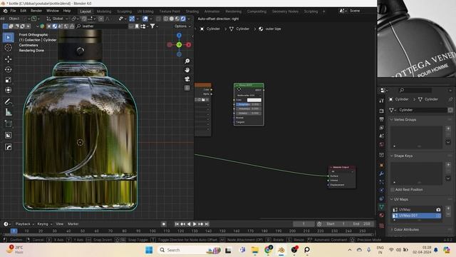 Product visualization (Blender 4.1) #blender #3dmodeling смотреть онлайн