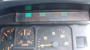 ISUZU GIGA　HSA　hsa switch off hsa switch on while the tires rotate and step on the brakes
