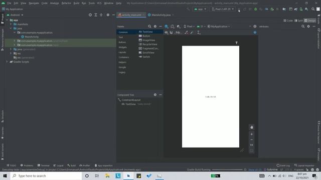 Android Studio - Lenovo Legion 5 Ryzen 7 4800H 8gb RAM смотреть онлайн
