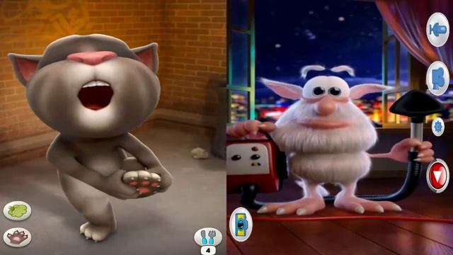 Talking Tom Cat vs Talking Booba 2 New Update - Android GamePlay смотреть онлайн