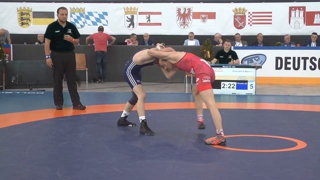 RINGEN DM 19 Greco - 60kg Jason Markgraf vs. Emanuele Di Martino смотреть онлайн