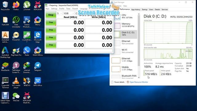 How to check hard disk Speed смотреть онлайн
