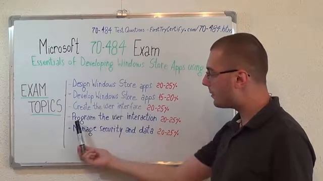70-484 – Essentials Exam Windows Metro Test Apps Questions смотреть онлайн