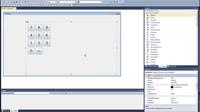 3 - Visual Studio 2010 C# tutorial 10 year old girl teaching-Calculator PART 1 смотреть онлайн