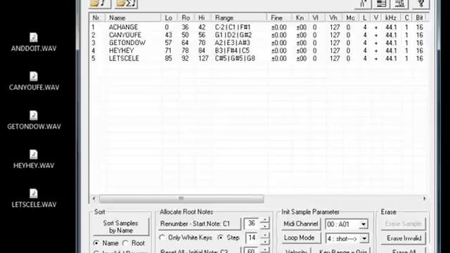 Editor for Yamaha A3000 A4000 A5000 Sampler HappyAxk смотреть онлайн