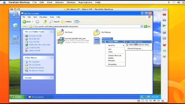 Parallels Desktop 3.0 for Mac - SmartSelect Demo смотреть онлайн