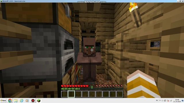 это самый грустный житель в майнкрафте | Алекс майнкрафт смотреть онлайн