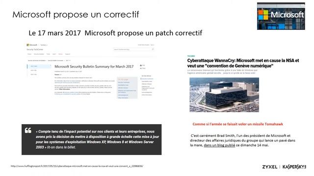 Webinar Sécurité Zyxel & Kaspersky du 16/05/2017 смотреть онлайн