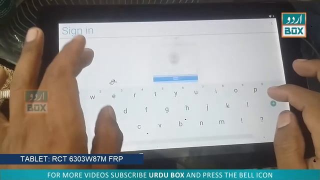 China Tab RCT 6303W87M FRP Bypass Android 6.0 | RCT 6303W87M FRP Bypass смотреть онлайн