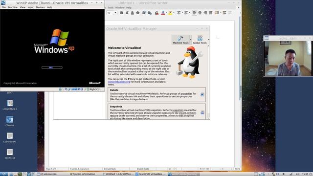 Lubuntu18 04 and Virtual machine (windows 7 and XP) work perfectly in Old TV Box. смотреть онлайн