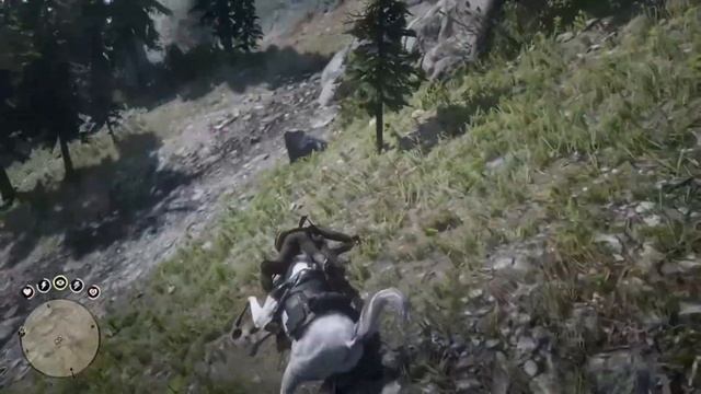 Red Dead Redemption fail bug flying horse смотреть онлайн
