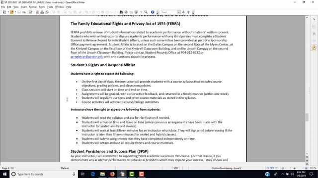 Spring 2019 BIO 161 Intro смотреть онлайн