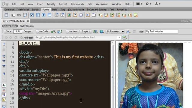 Html Css basics : Creating your first Website смотреть онлайн