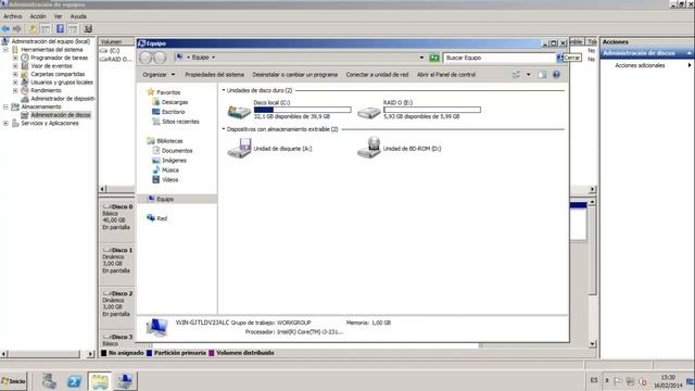 RAID´S EN WINDOWS SERVER 2008 смотреть онлайн