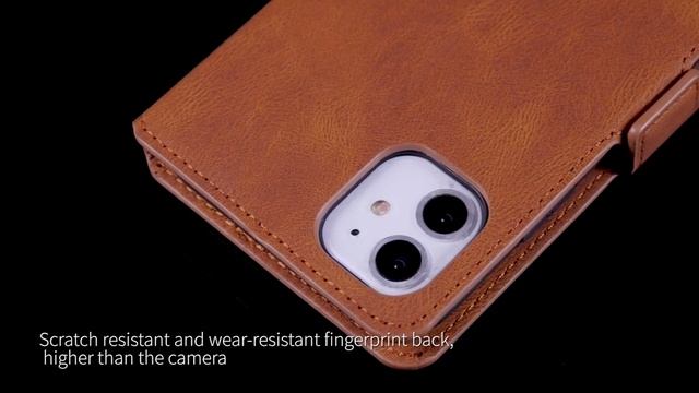 Luxo flip carteira caso de couro para iphone 12 mini 11 pro смотреть онлайн