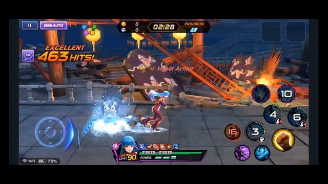 KOF ALL STAR」 EX Kula Diamond Solo Gameplay | Cool Head, Warm Heart | @kofytc смотреть онлайн