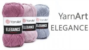Обзор на пряжу Elegance YarnArt _ Элеганс Ярнарт. Новинка лето 2020 (360p)