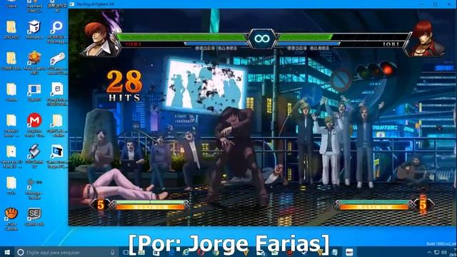 KOF XIII - Iori (EX) Combos - Tutorial смотреть онлайн