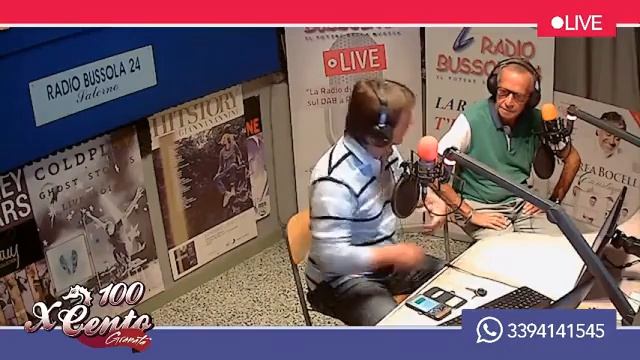 RADIO BUSSOLA 24 e Telecolore * 100 x Cento GRANATA * 18 ott 2019 смотреть онлайн