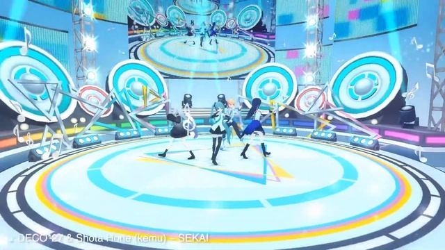 HATSUNE MIKU: COLORFUL STAGE! - SEKAI by DECO*27 & Shota Horie 3D Music Video смотреть онлайн