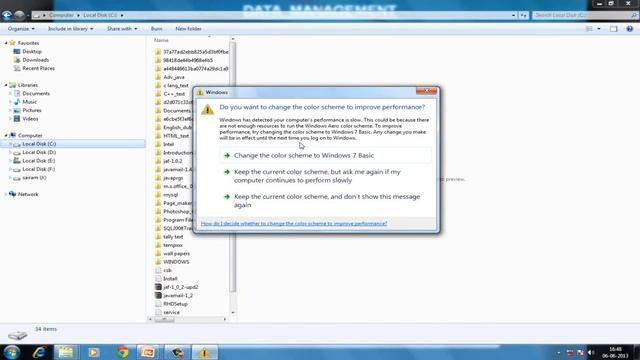 Windows explorer-my computer part 1 - Telugu-Lesson-15 смотреть онлайн