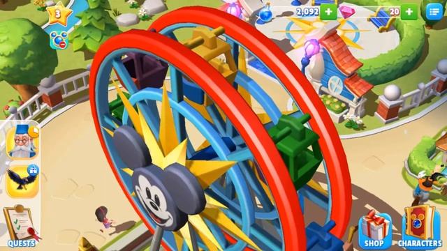 Disney Magic Kingdoms | Build Your Own Magical Park | Part 2 Levels 3-4 iOS, Android Game смотреть онлайн