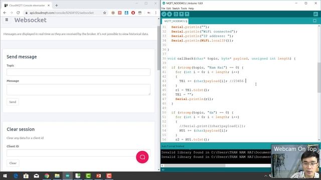 MQTT V2 - GET DATA FROM SERVER MQTT смотреть онлайн