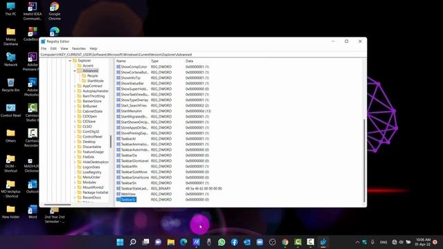 How to change taskbar size in Windows 11 ටාක්ස්බාර් සයිස් එක අඩු කරමු #mdtechplus #windows11 смотреть онлайн