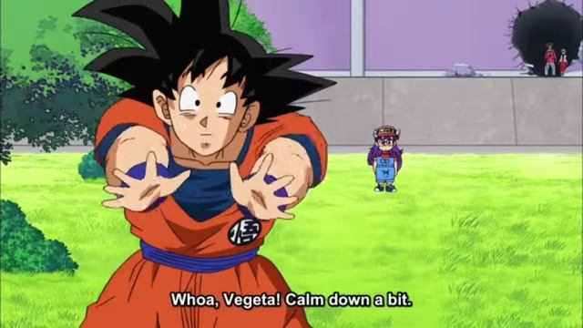 👉DBS | VEGETA VS ARALE! | ENGLISH SUB