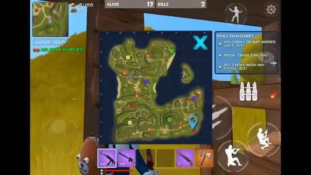 Rocket Royale NUCLEAR BOMB AND UFO EVENT - Android Gameplay смотреть онлайн