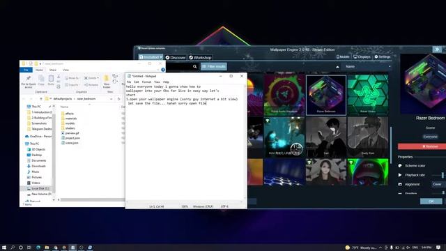 How to add wallpaper engine into your OBS for Your Live stream in 2022 Easy way смотреть онлайн